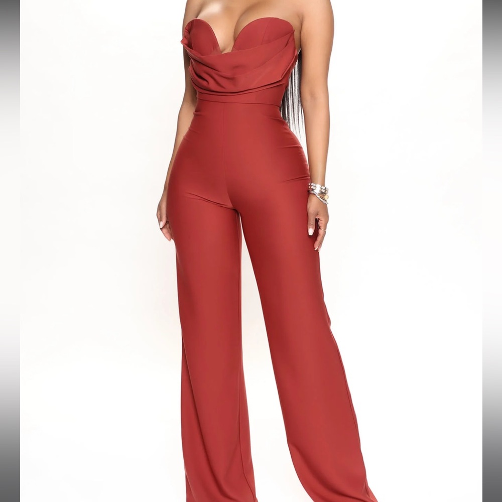 Strapless Jumpsuit